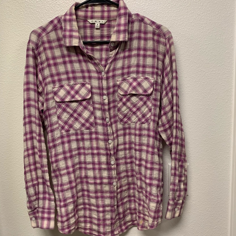 Women’s Cabi Flannel size L